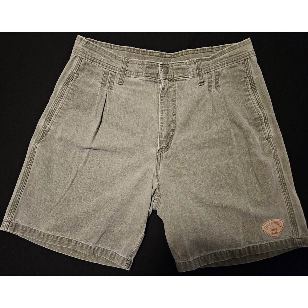 Vintage Billabong Surf Shorts 34 Faded Gray 90s Skate Beach Rare OG Grailed